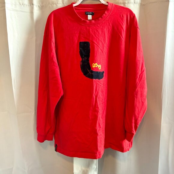 LRG Roots Equipment Mens Shirt 2XL Red Athleisure Casual Gorpcore Preppy 19013 - Picture 1 of 9